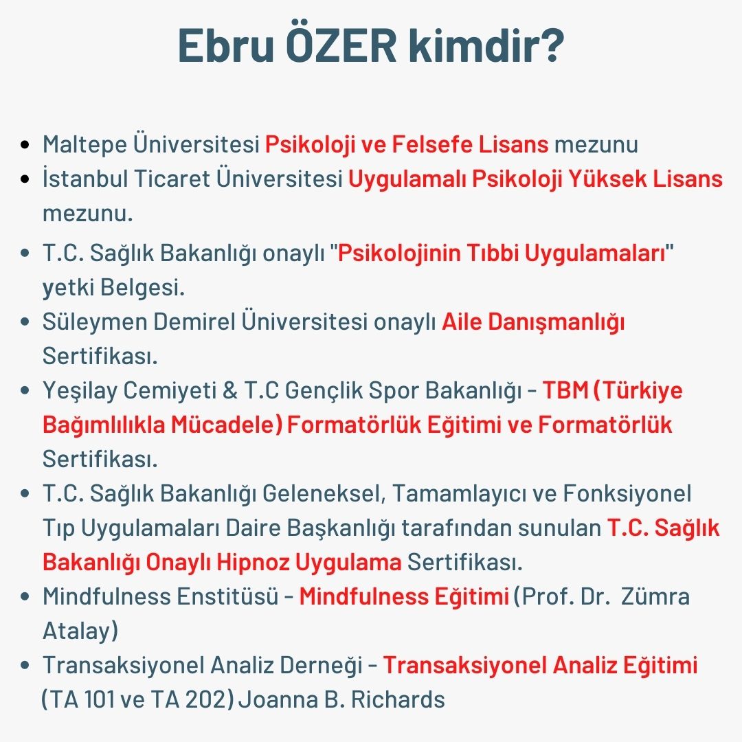 Ebru ÖZER kimdir